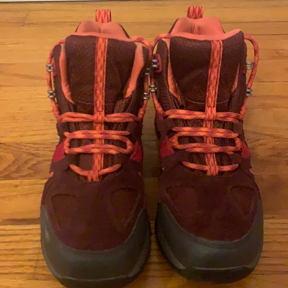 Girls LL bean Waterproof Trail Model Hikers.